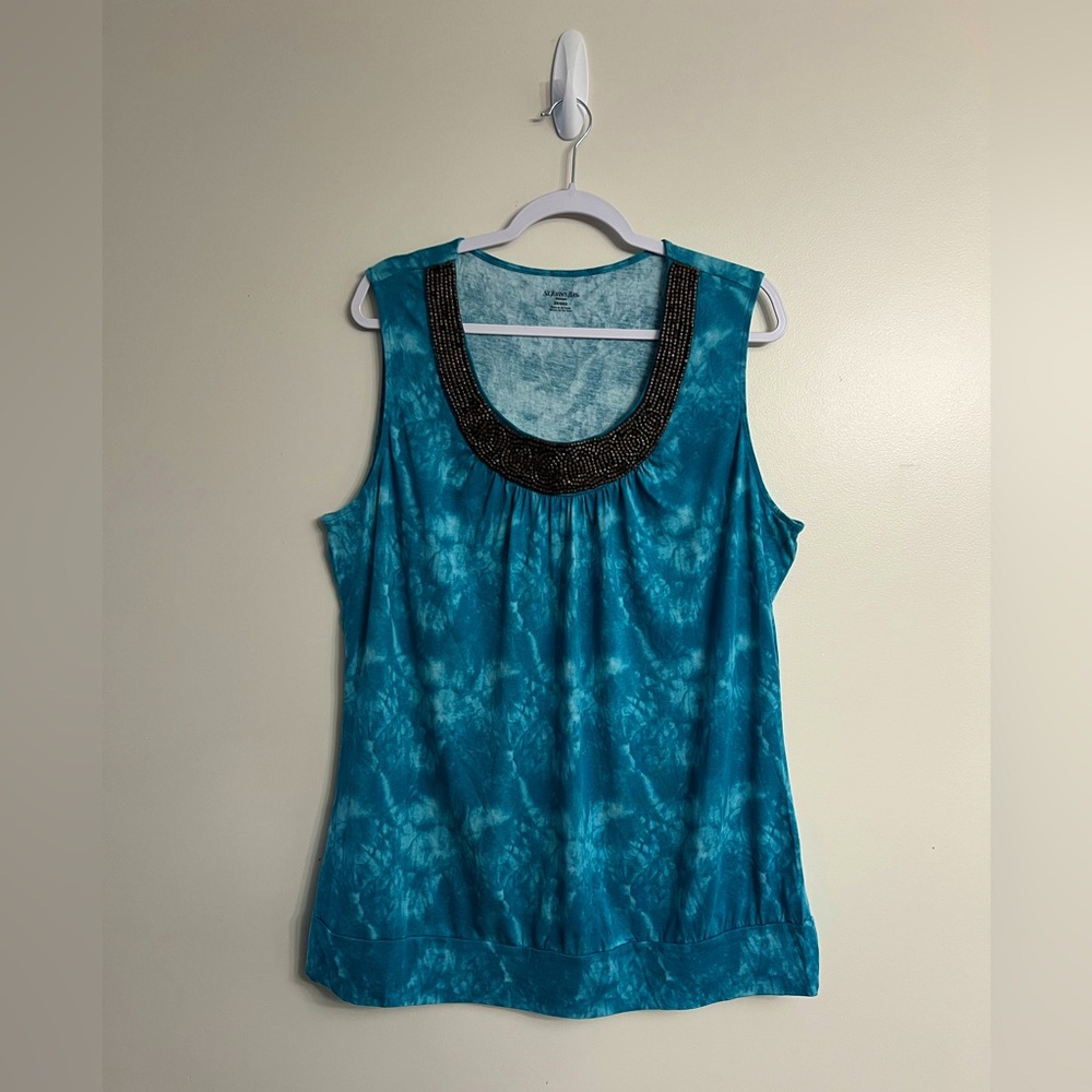 2X | Embellished Tank Top